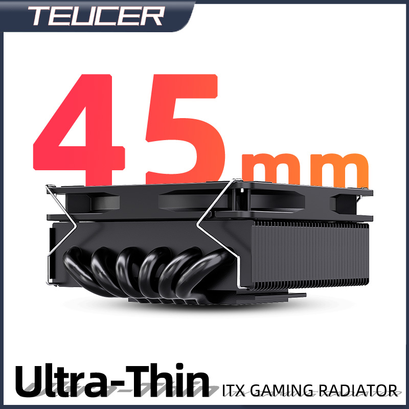 Air Cooler Cpu - Teucer Height 45mm CPU Cooler ITX