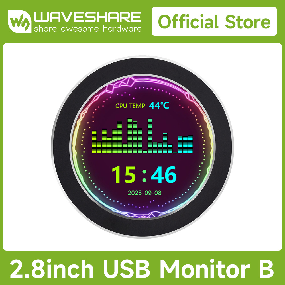 Waveshare 2.1 / 2.8 / 3.4 / 4  - огляд і ціна Cpu Cooler