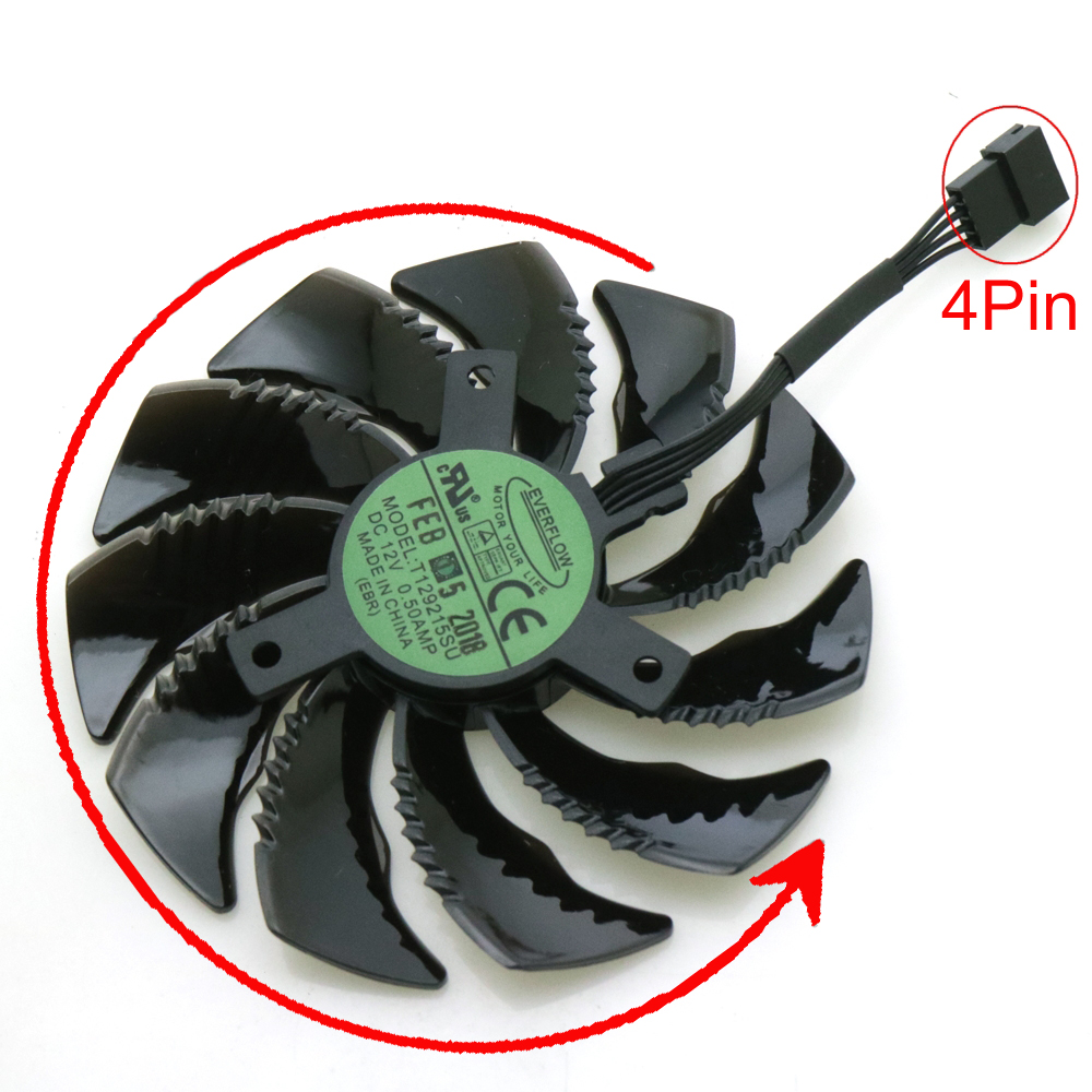 T129215SU 12V 0.50A 86mm VGA F - огляд і ціна Air Cooler Cpu