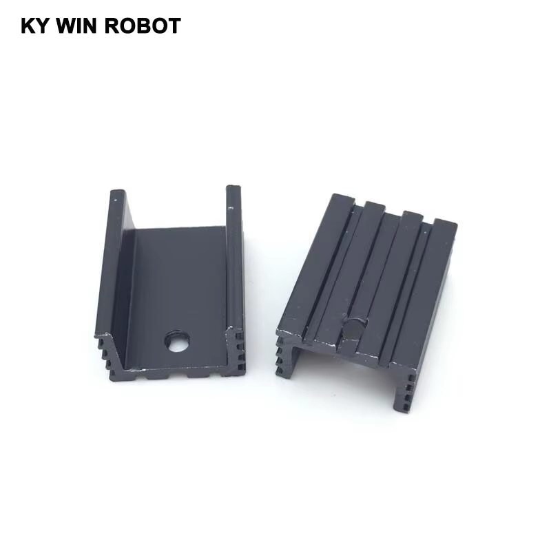 10pcs  Aluminium TO-220 Heatsi - огляд і ціна Heatsink