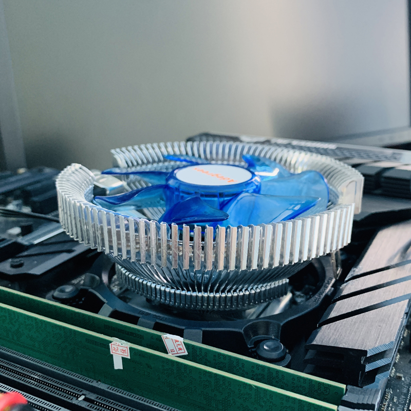 CPU Air-cooled Cooler LED Cool - огляд і ціна Cpu Heatsink