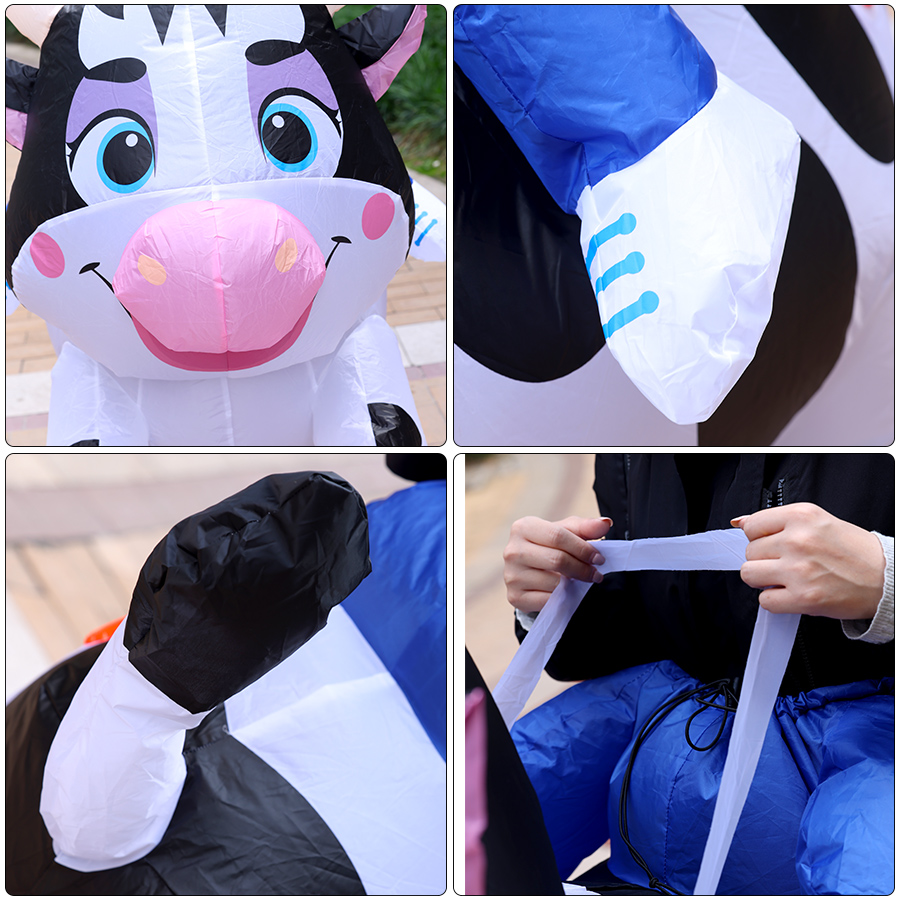 Halloween Bull Shaped Inflatab - огляд і ціна Case Fan