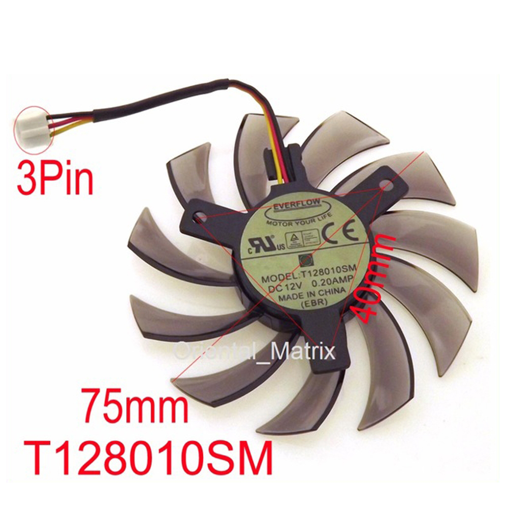 Free Shipping T128010SM 75mm D - огляд і ціна Air Cooler Cpu