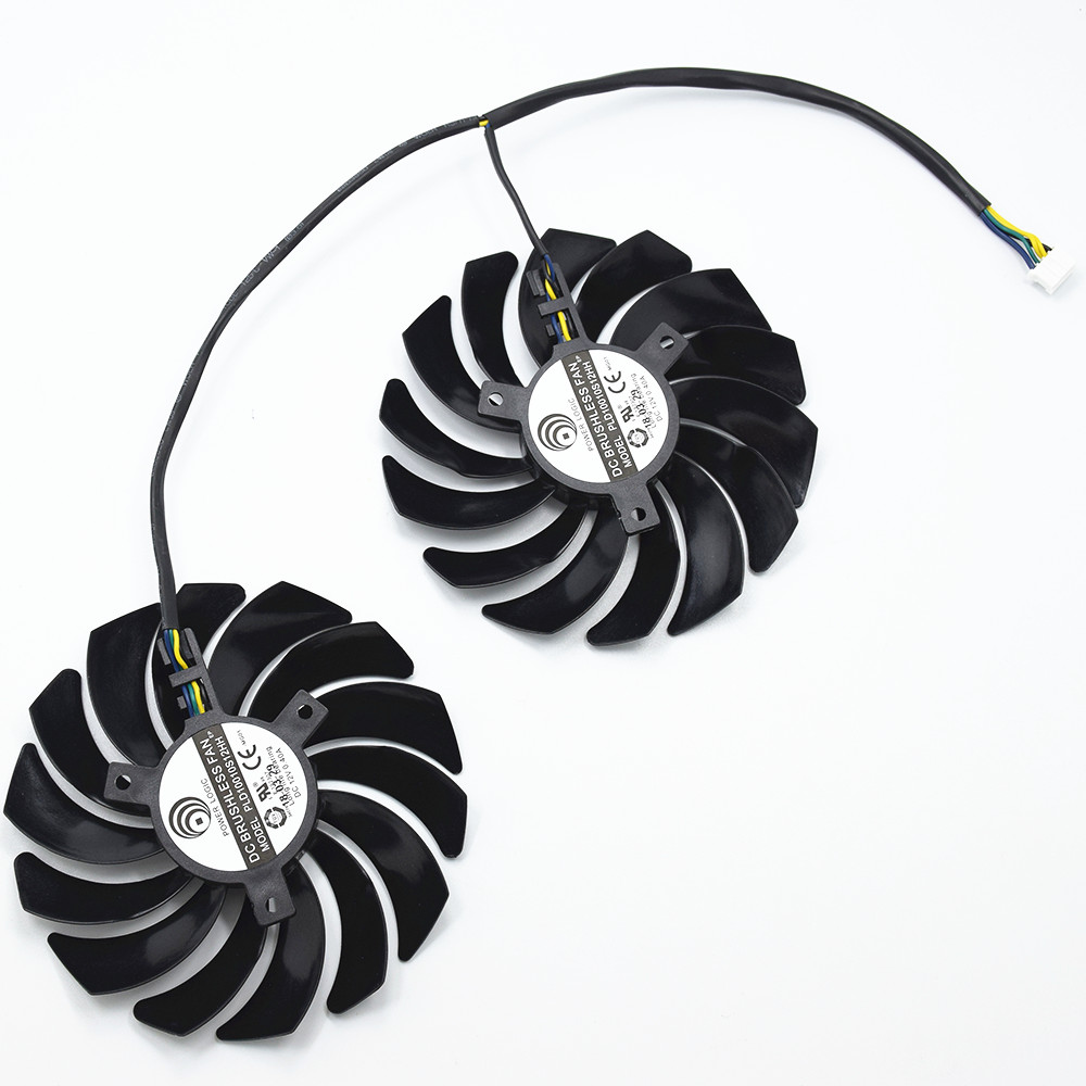 2Pcs 95mm PLD10010S12HH Video  - огляд і ціна Air Cooler Cpu