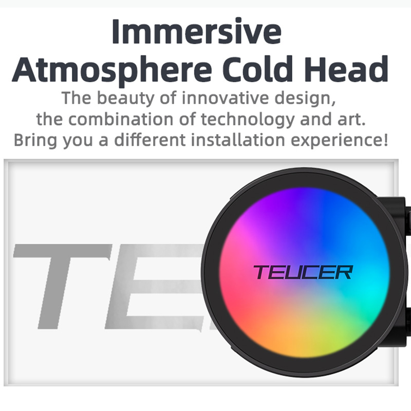 TEUCER AF-120 Water Cooler 12c - огляд і ціна Aio Liquid Cooler