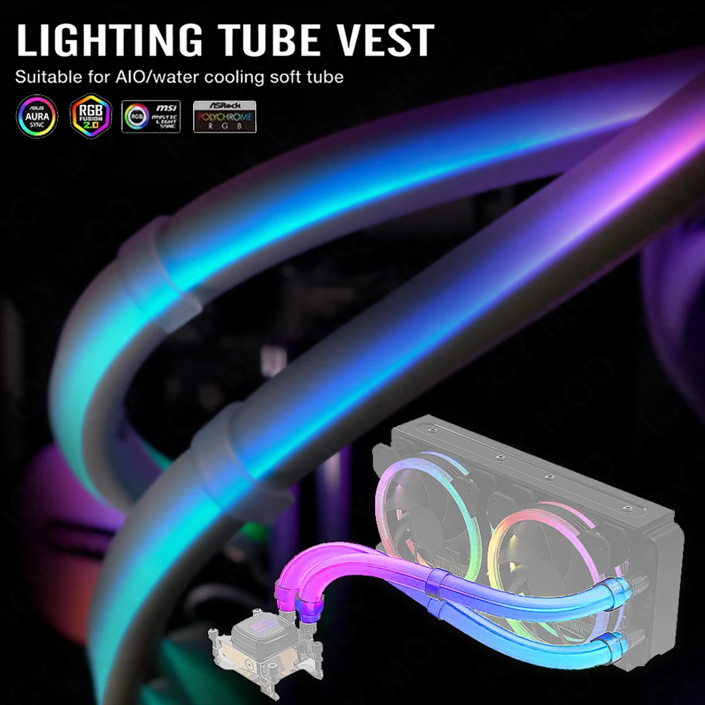 EZDIY ARGB Light Strip For12MM - огляд і ціна Aio Liquid Cooler
