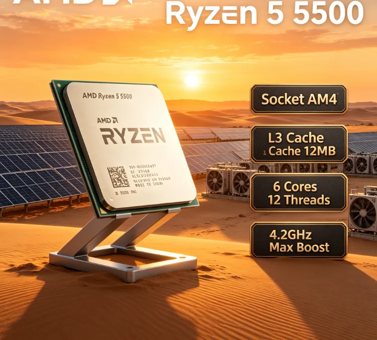 AMD Ryzen 5 5500 Studio Multi  - огляд і ціна Cpu Cooler