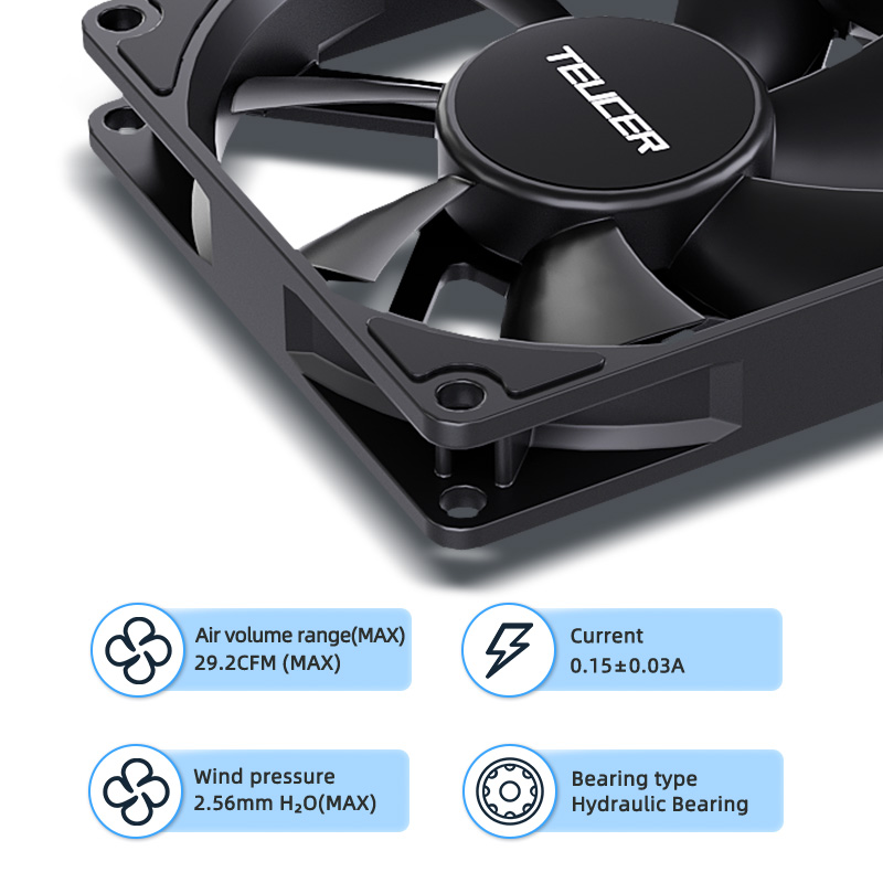 Teucer UT-8015 8CM Chassis Fan - огляд і ціна Gpu Cooler